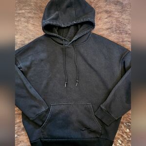 Black Lazy Pants Hoodie Size S